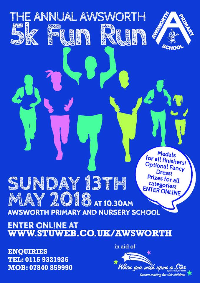 Awsworth annual fun run