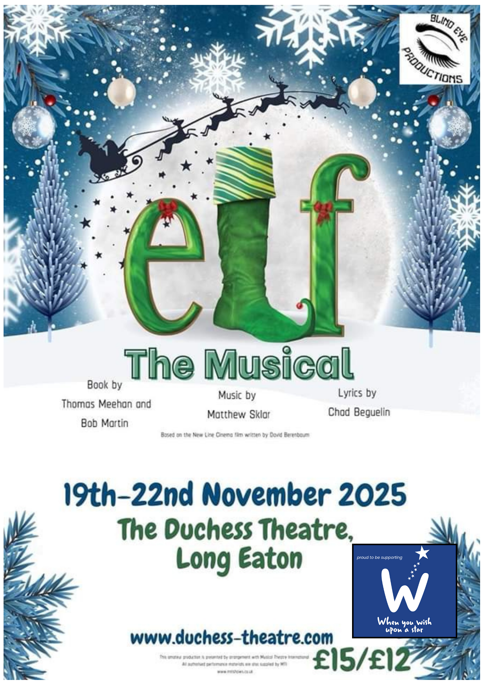 Elf Musical poster