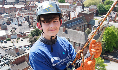 Derby Cathedral Abseil