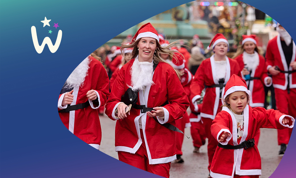 Edinburgh Santa Fun Run & Walk
