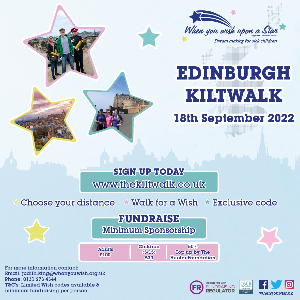 Kiltwalk Edinburgh 2022