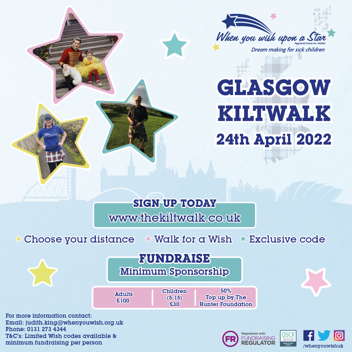 Kiltwalk Glasgow 2022