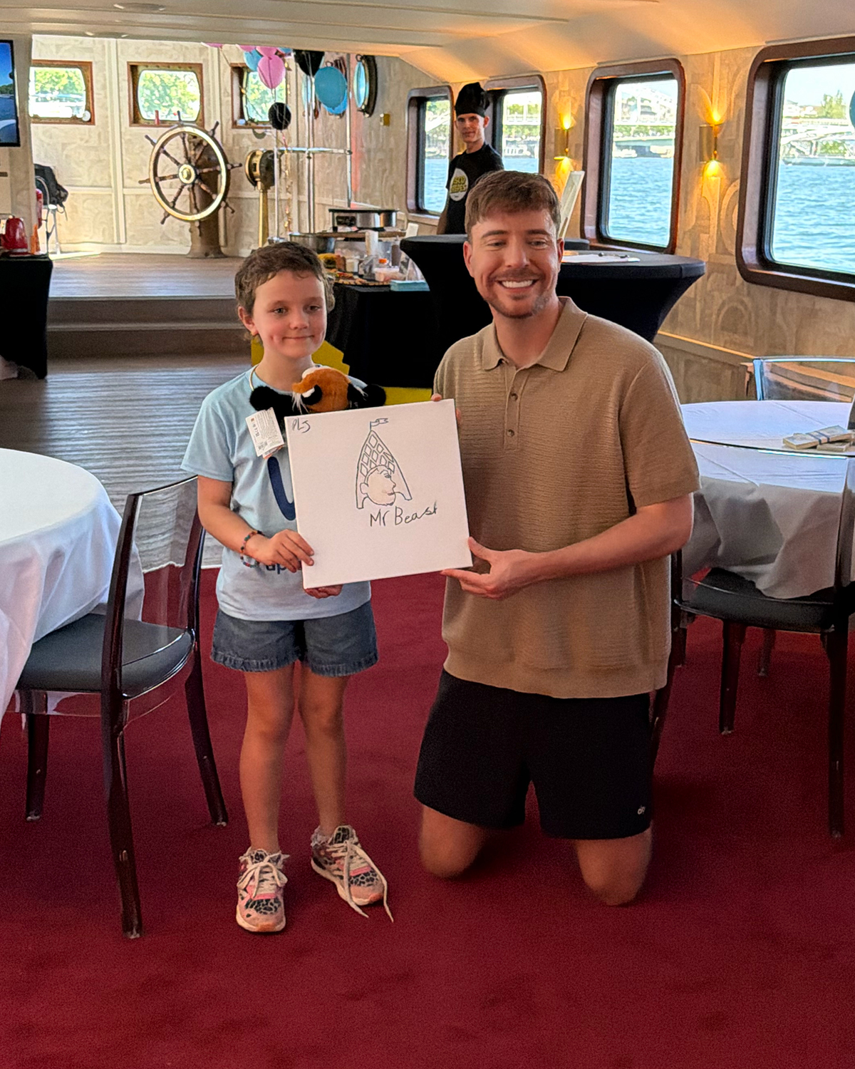 Phoebe Meets MrBeast in Paris