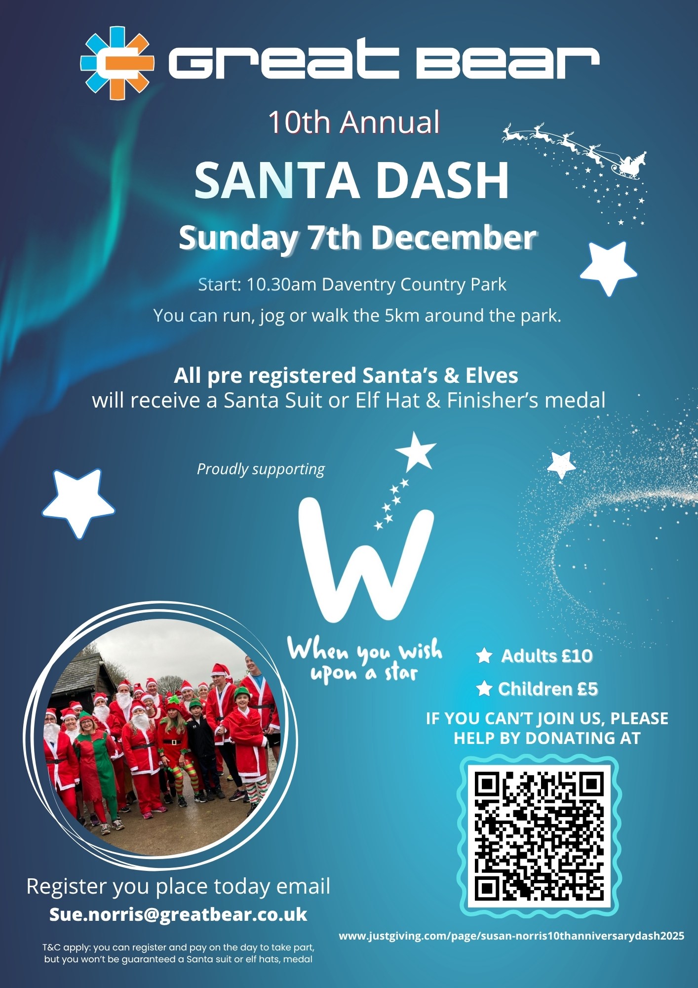 QR CODE Great Bear Santa Dash 07.12.25
