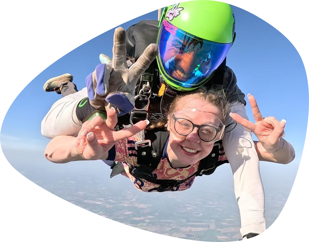 Sky Dive Shaped